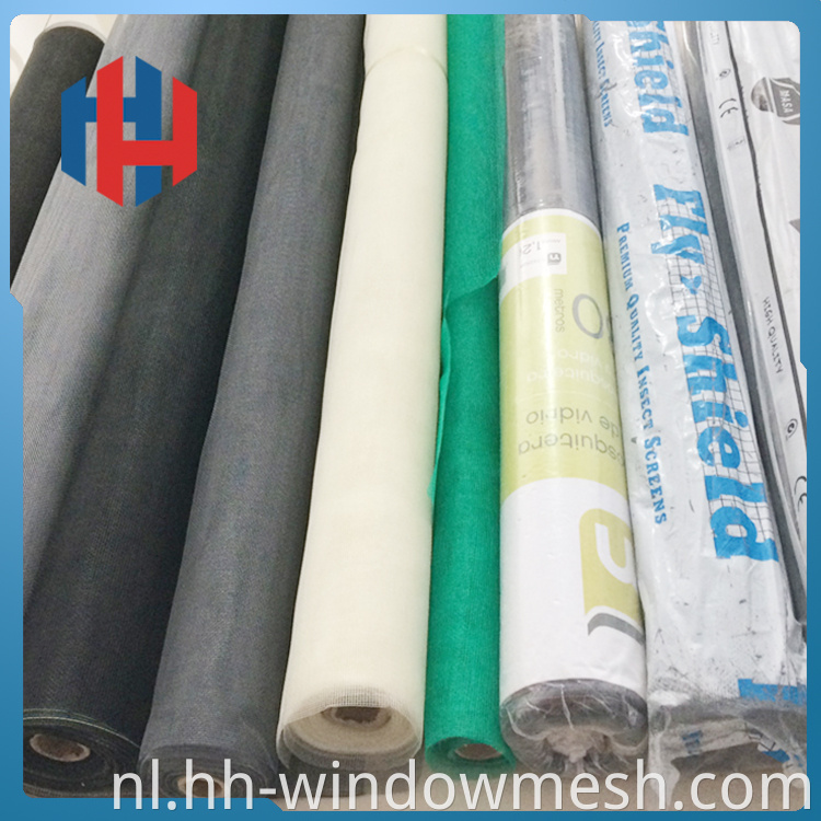 Groothandel 18*16 Anti Mosquito Fireproof Fiberglass Raam scherm Vliegnet Roll